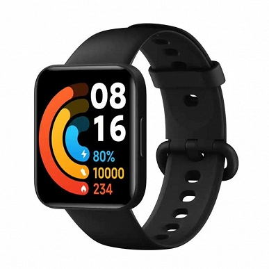 «Уникальные» умные часы Redmi Watch 2 в чёрном, синем и белом корпусах показали целиком на официальных рендерах
